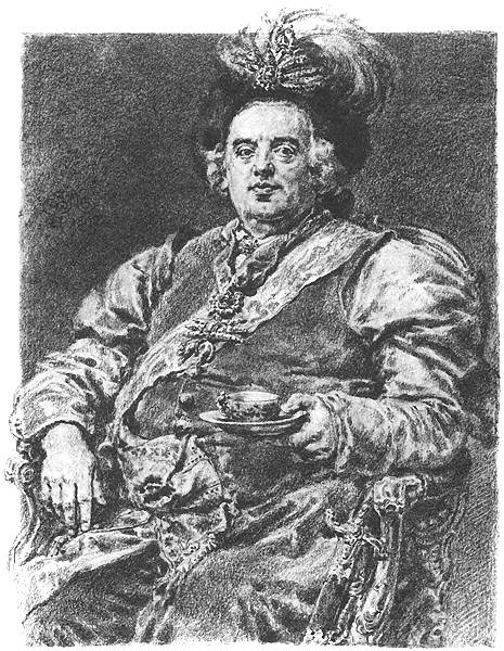 Król August III Sas