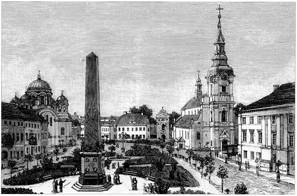 Pomnik upamiętniający dwa spotkania w Kaliszu carów rosyjskich z królem pruskim Fryderykiem Wilhelmem III