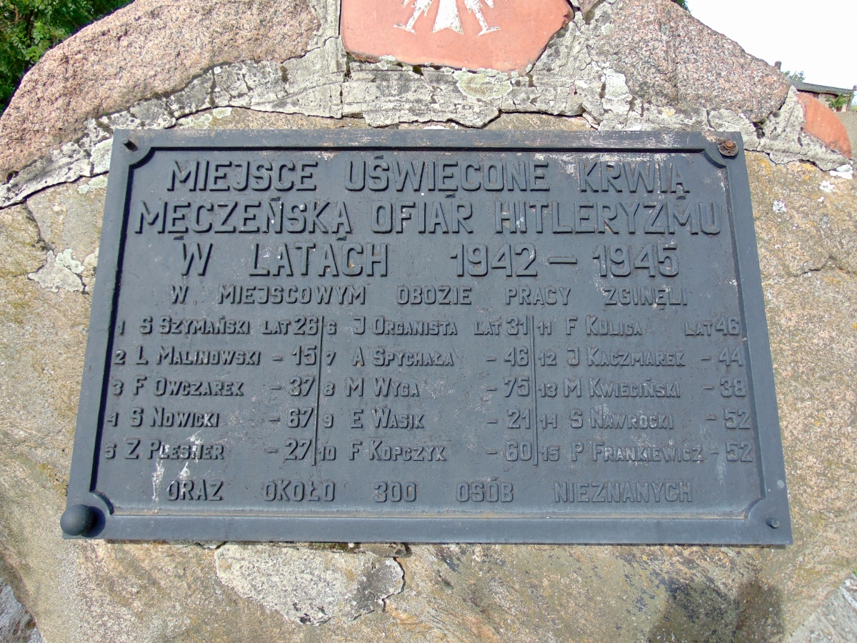 Obelisk w Łaszewie