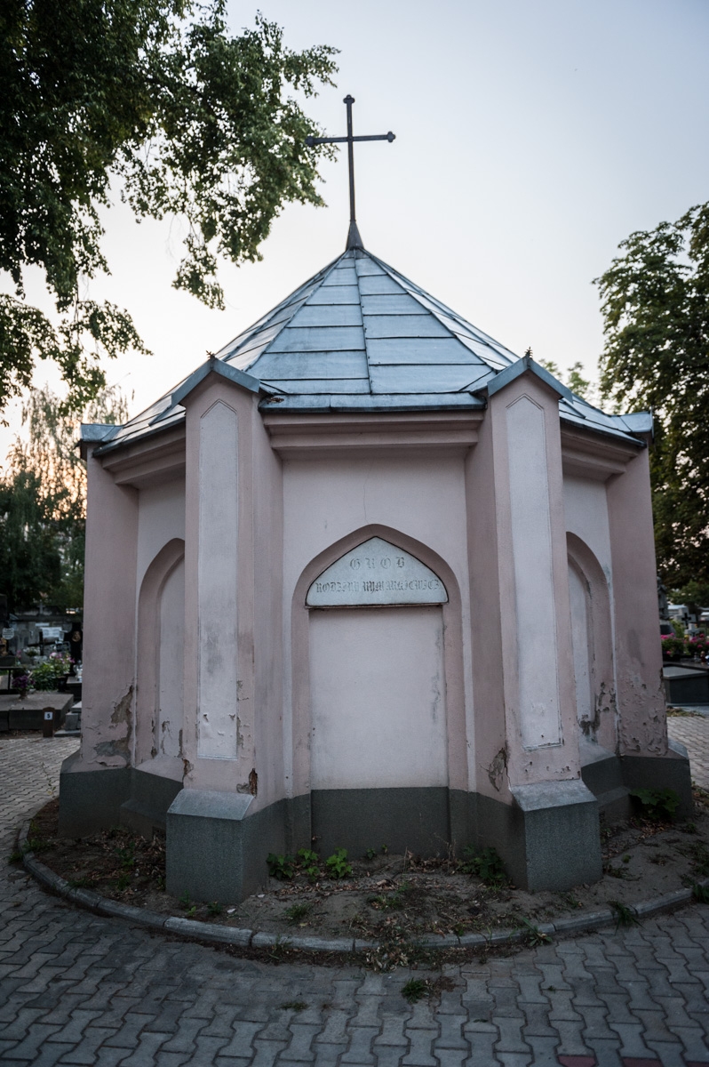 Grobowiec rodziny Rymarkiewiczów na cmentarzu Miejskim w Kaliszu