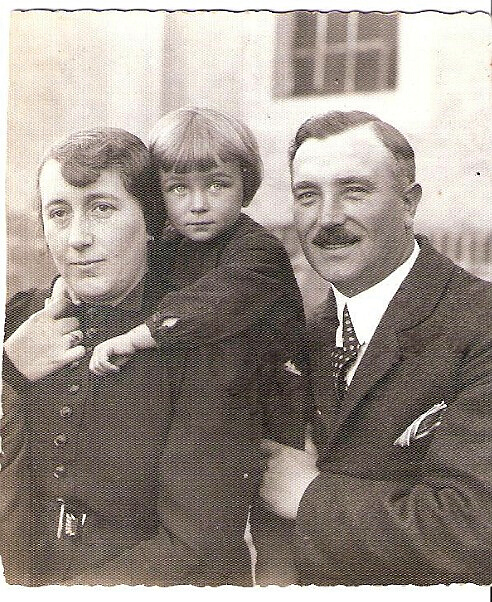 Leon Waligóra z rodziną