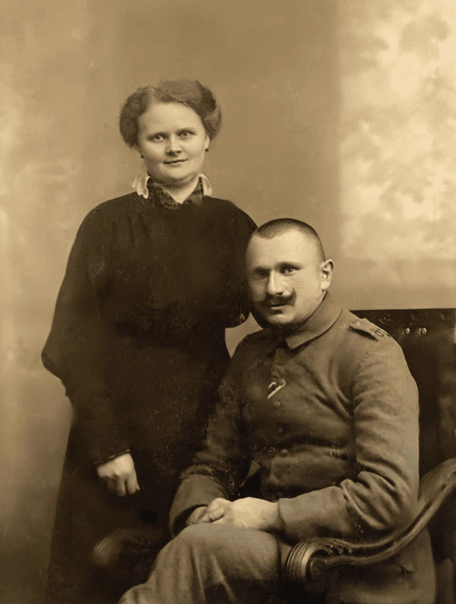 Paul Brodek z żoną