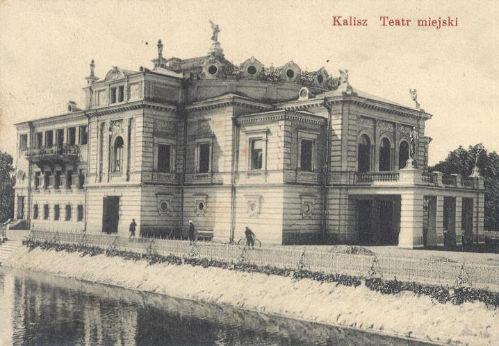 Teatr miejski w Kaliszu z 1900 roku